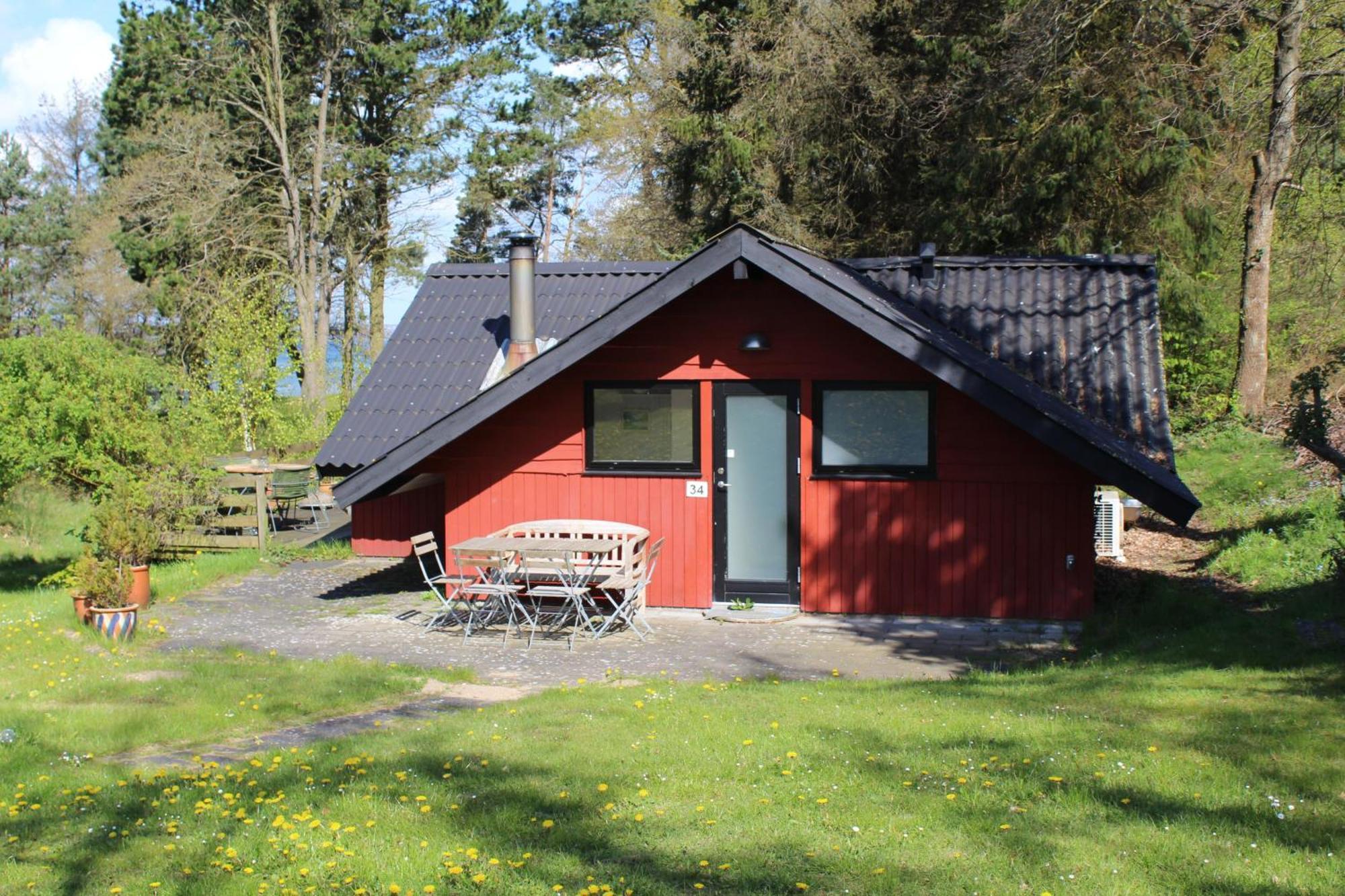 Beautiful Home In Knebel With 3 Bedrooms, Sauna And Internet Exterior foto